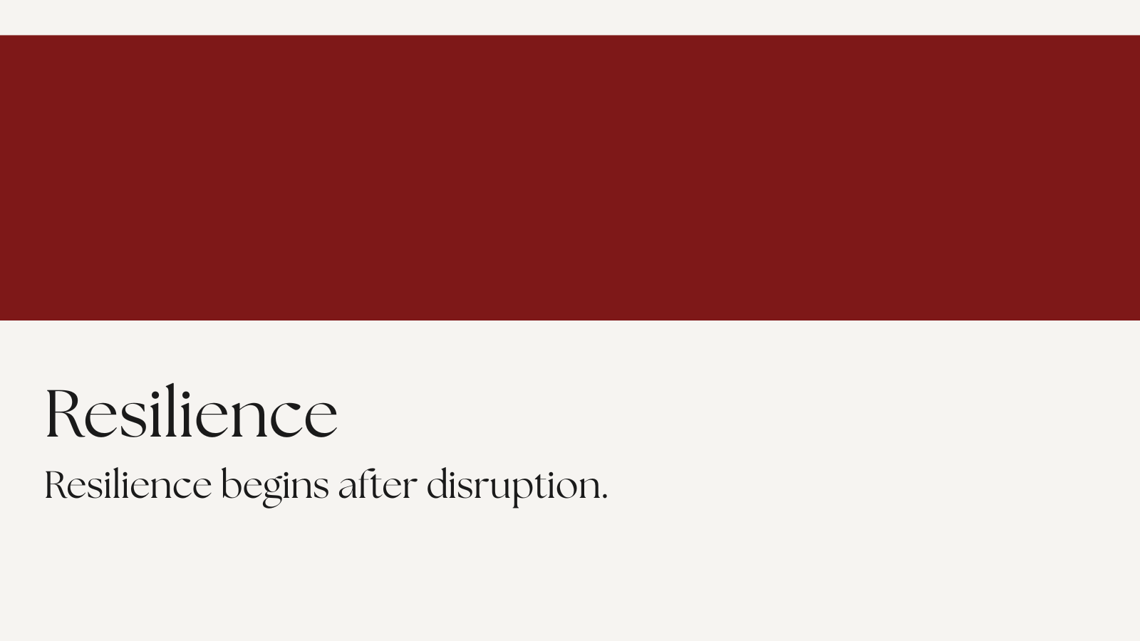 The Inverted Pyramid